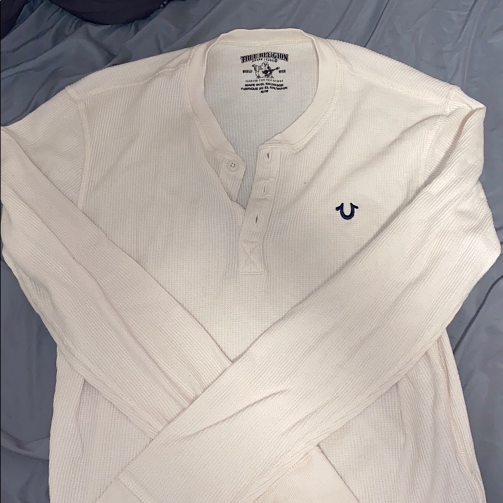 True religion long sleeve button shirt